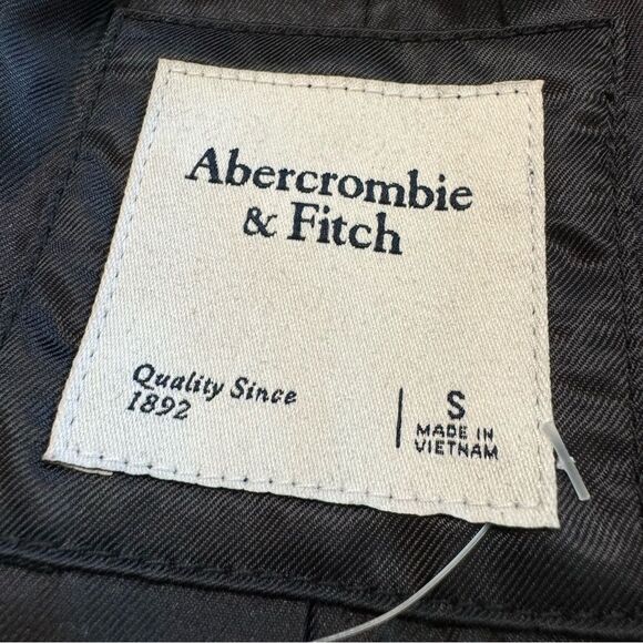 Abercrombie & Fitch Tweed Blazer Jacket One Button Small - Picture 6 of 10